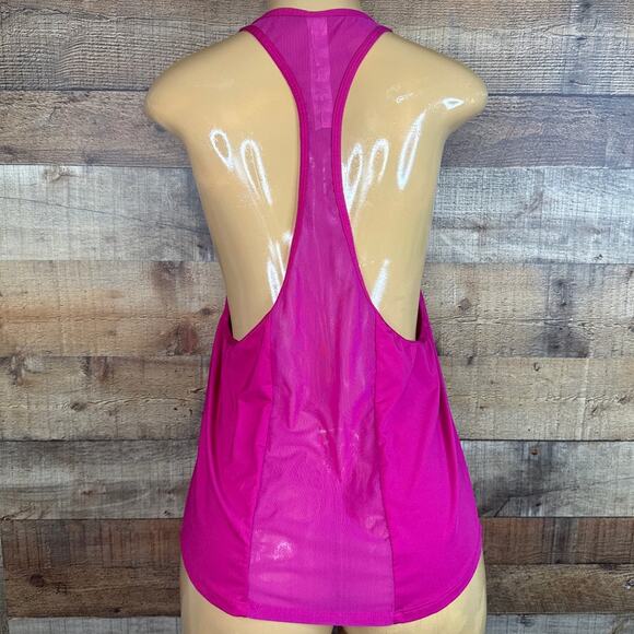 Fabletics Hayden Tank Top Tech Train Performance Pink Size Medium - Picture 4 of 9